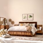 Kivona Louver Bedroom Set (Without Wardrobe)