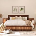 Kivona Louver Bedroom Set (Without Wardrobe)