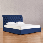Splash Kelist Beige Upholstered Bed Frame
