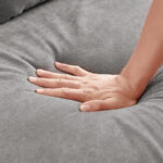 Splash 4-Seater L-Shaped Reversible Sectional Sofa with Storage Ottoman