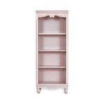 Kivona Jessica Wooden Bookcase with 4 Shelves in Lilac