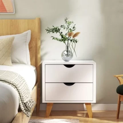 Splash Anders 2-Drawer Nightstands in White