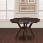 Kivona Modern French Bistro Round Dining Table Top