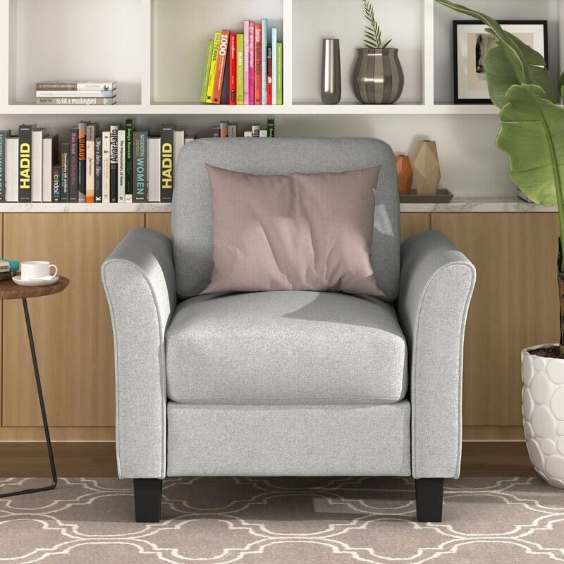 Kivona Classic Design Fabric Upholstered Armchair Kivona Classic Design Fabric Upholstered Armchair