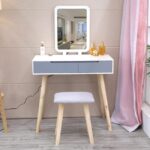 Splash Contemporary Dressing Tables with Mirror