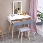 Splash Contemporary Dressing Tables with Mirror