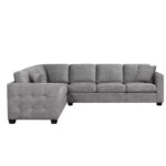 Kivona Corner Sofa with Storage Ottoman