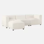 Splash Dearborn 4-Piece Upholstered Sectional