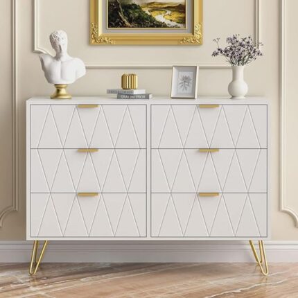 Splash Decorated Styles Tall Chest of Drawers