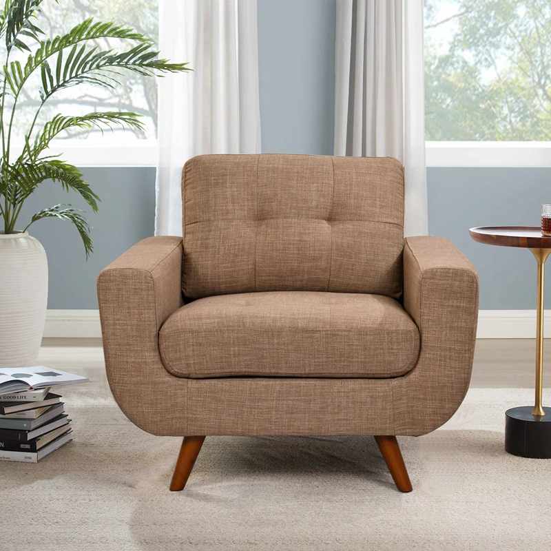 Kivona Elegant Button-Tufted Accent Chair Kivona Elegant Button-Tufted Accent Chair