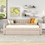 Elegant Twin Daybed with Pull-Out Trundle