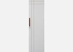 Splash One-Door Armoire in White Finish
