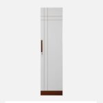 Splash One-Door Armoire in White Finish