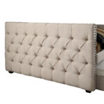 Elegant Ivory Twin Daybed with Trundle