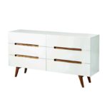 Kivona Nordic Scandinavian Wood Chest of Drawers