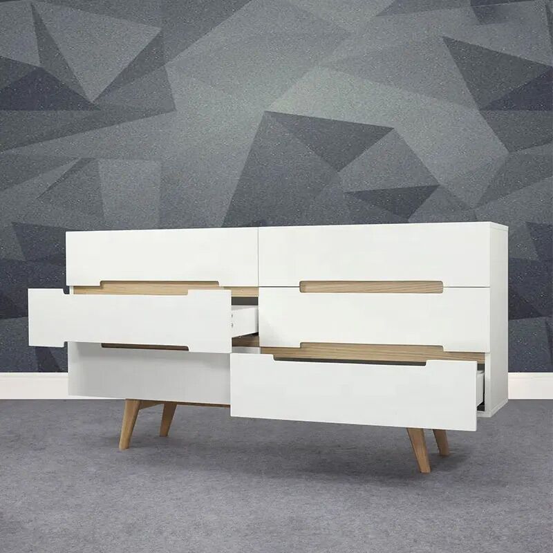 Kivona Nordic Scandinavian Wood Chest of Drawers Kivona Nordic Scandinavian Wood Chest of Drawers