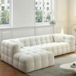 Kivona Boucle Upholstered Sofa