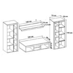 Kivona Entertainment TV Unit