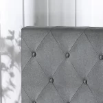 Ridley Button Tufted Upholstered Bed Frame