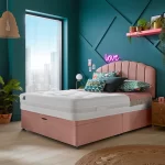 Silentnight Geltex Luxe Pillowtop Mattress with Mirapocket 2000 and 2-Drawer Divan Base