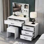 Kivona Space-Saving Makeup Organizer Table