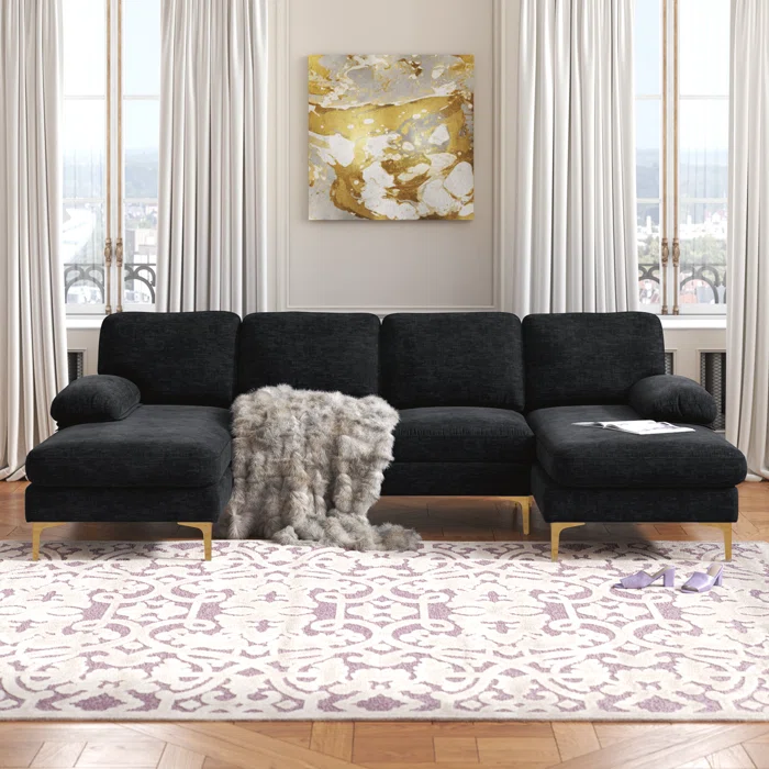 Splash Trego 3-Piece Upholstered Sectional Splash Trego 3-Piece Upholstered Sectional