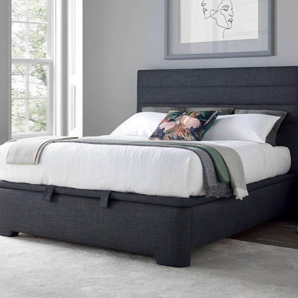 Kaydian Appleby Pendle Slate Ottoman Bed Frame Kaydian Appleby Pendle Slate Ottoman Bed Frame