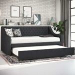 "Kivona Fabric Upholstered Furniture Daybed"