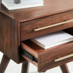 Kivona Modern Wooden Nightstand
