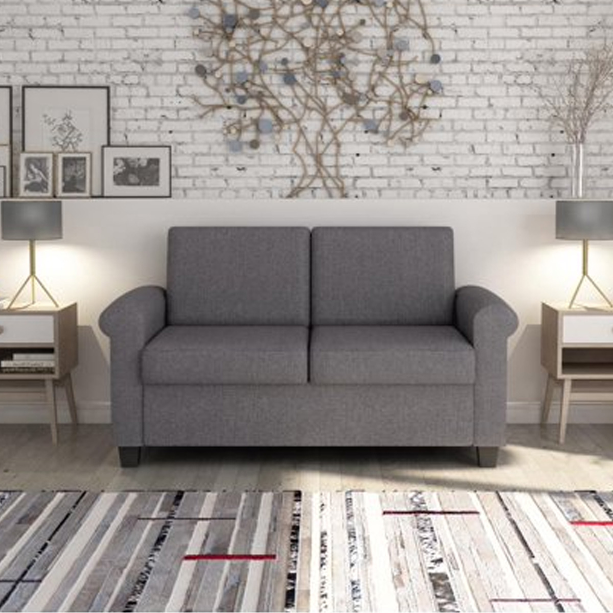 Kivona Alina Twin Sofa Loveseat Kivona Alina Twin Sofa Loveseat