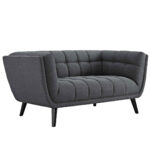 Kivona Beatow Upholstered Fabric Loveseat