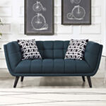 Kivona Beatow Upholstered Fabric Loveseat