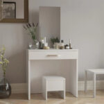 Kivona Caroline Dressing Table with Mirror and Stool