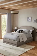 Splash Arlo Storage Ottoman Upholstered Bed Frame