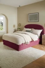 Splash Arlo Storage Ottoman Upholstered Bed Frame