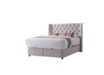 Furniture Link Mayfair Luxe Champagne Ottoman Bed