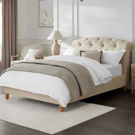Splash Upholstered Luxe Bed Frame