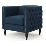 Kivona Rochelle Square Tufted Armchair