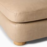 Kivona Luxe Leather Ottoman