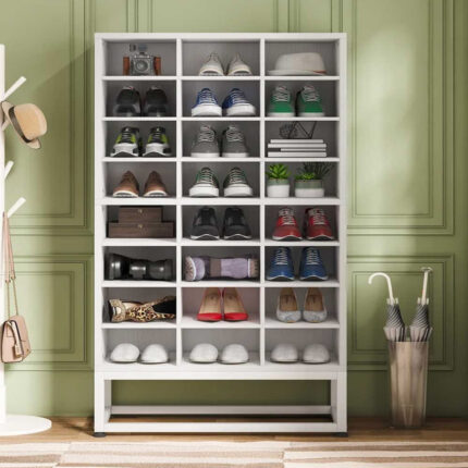 Kivona 8-Pair Shoe Storage Cabinet