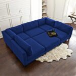 Kivona Versatile Sectional Sofa with Ottoman