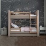 Kivona Double Bunk Bed with Trundle