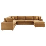 Kivona Cozy Fabric Upholstered Sofa Set