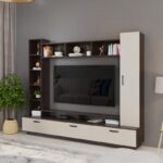Kivona Entertainment TV Cabinet with Shelves