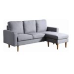 Kivona Jasper Elegant Sectional Sofa with Chaise Seating
