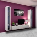 Kivona Wall Mounted Entertainment TV Cabinet