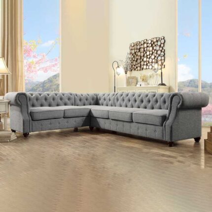 Kivona 6-Seater Corner Sofa Set