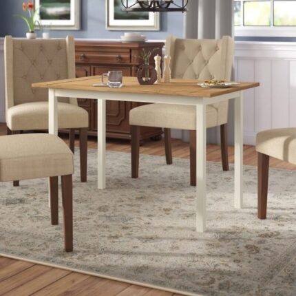 Kivona Modern Wooden Dining Table in Reagan Design
