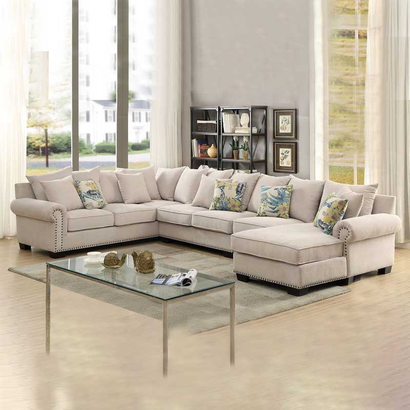 Kivona Riti Stylish 4-Piece Sofa Set Kivona Riti Stylish 4-Piece Sofa Set