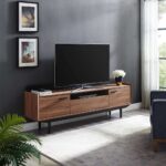 Kivona Walnut Wooden TV Stand